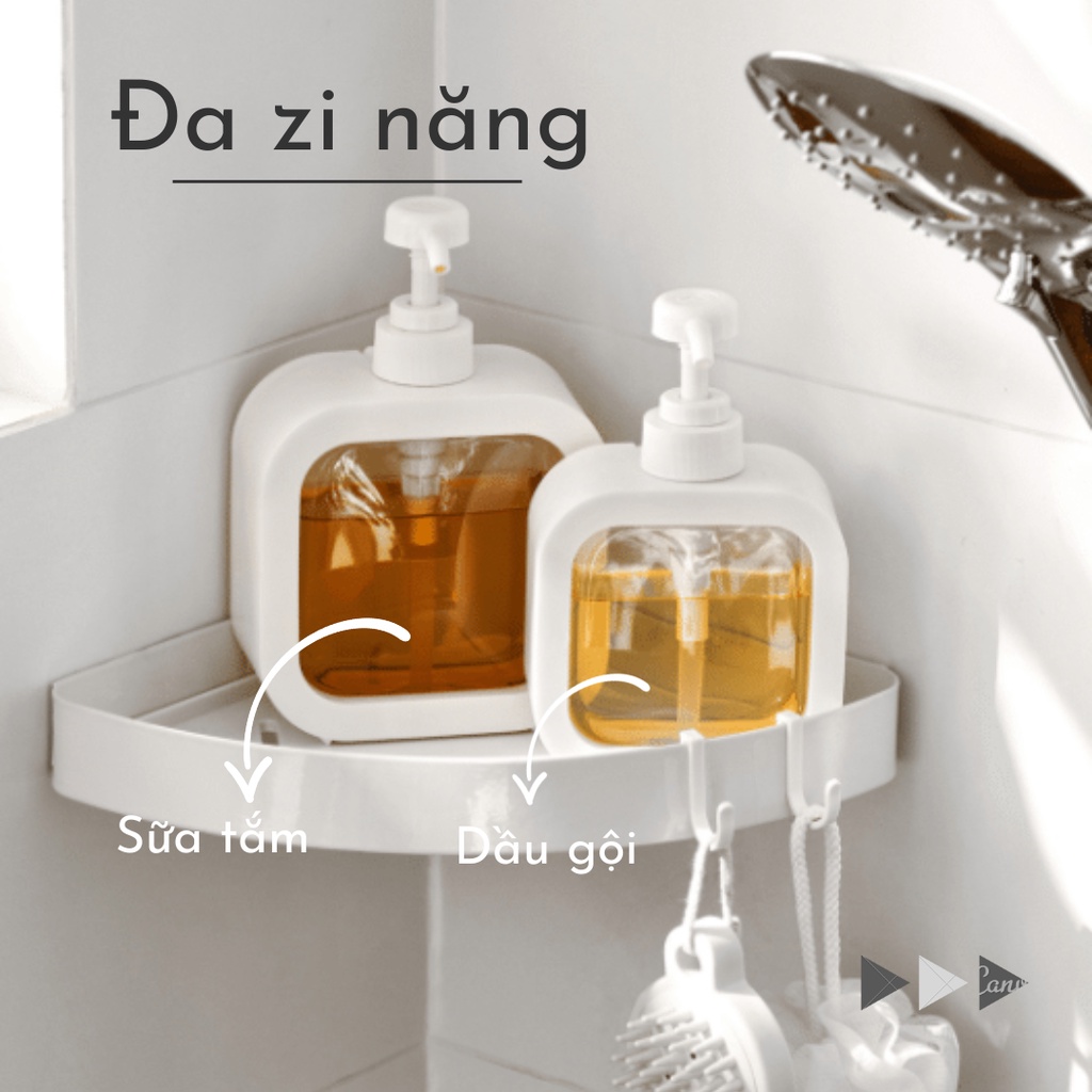 Chai Chiết Dầu Gội Sữa Tắm Trong Suốt MOMOHOUSE, Hộp Đựng Nước Rửa Tay, Nước Rửa Bát Đa Năng 300ml, 500ml | BigBuy360 - bigbuy360.vn