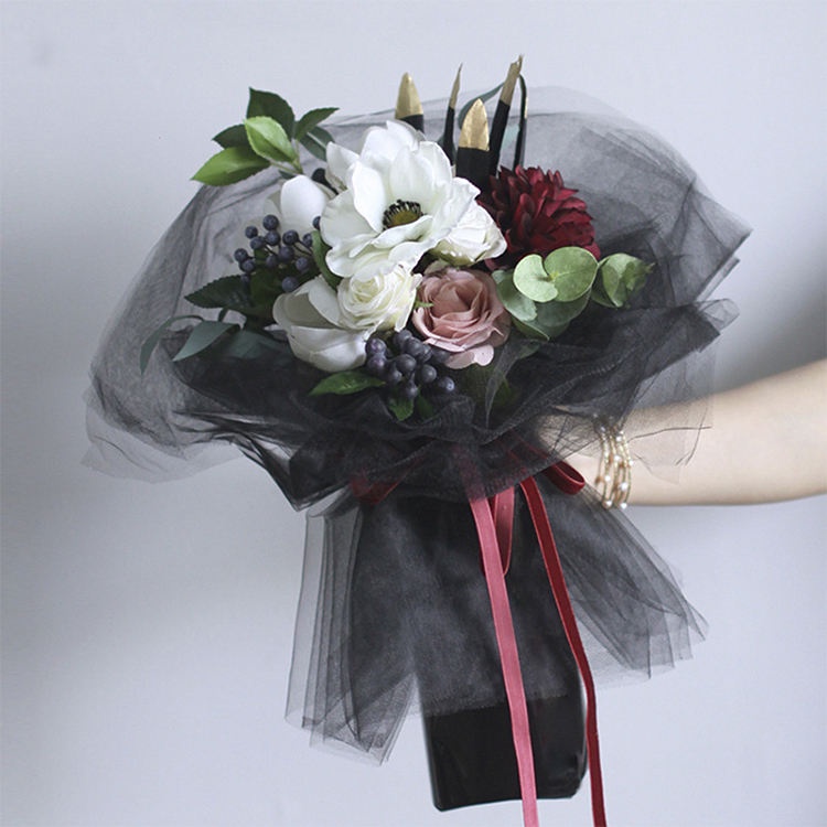 Voan lưới cao cấp gói hoa