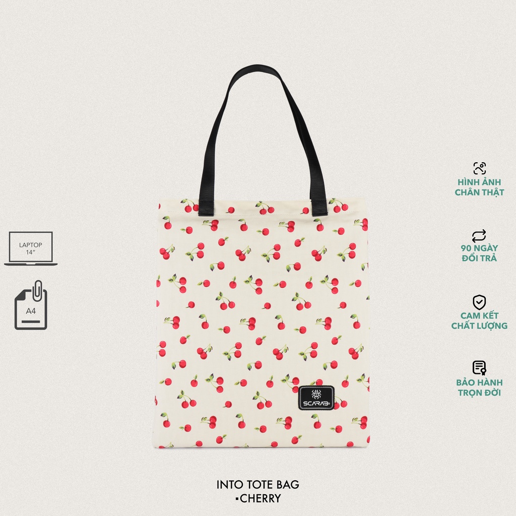 Túi Tote Vải SCARAB - INTO™ Tote Bag Unisex