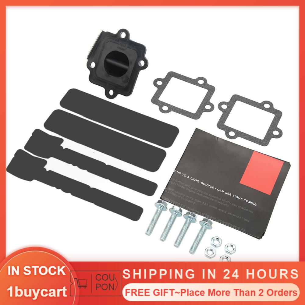 1buycart Motorcycle Reed Valve V352A ABS Assy with Gasket Screw Nutfor Zuma 50 YW50 2002‑2011