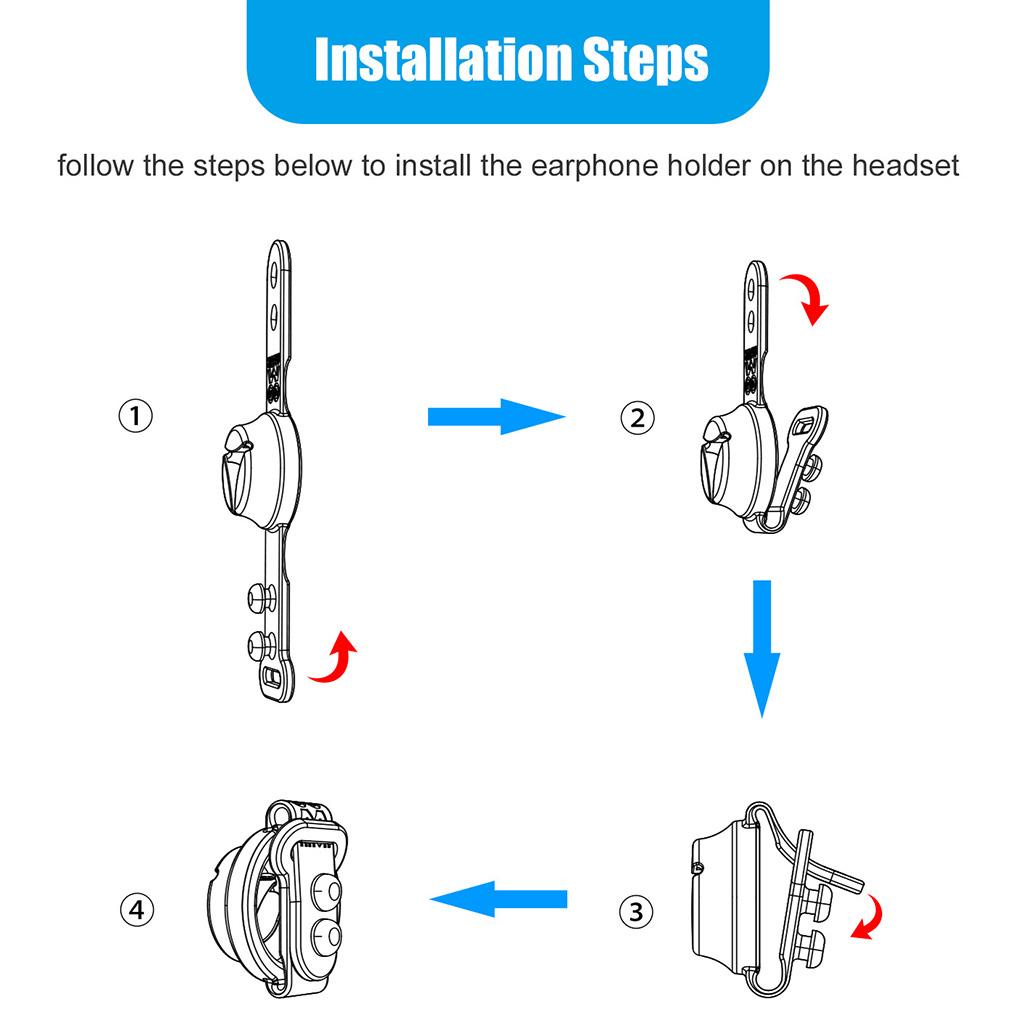 Set 2 Giá Đỡ Tai Nghe Thực Tế Ảo Bằng Silicon Thay Thế Cho Oculus Quest 2