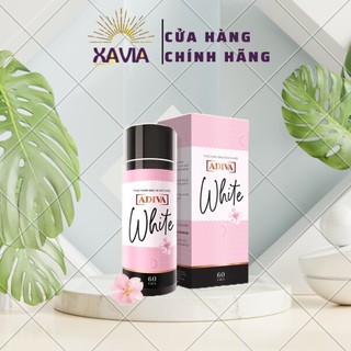 Viên uống trắng da adiva white 60 viên - viên uống glutathione làm trắng tự nhiên an toàn từ bên trong