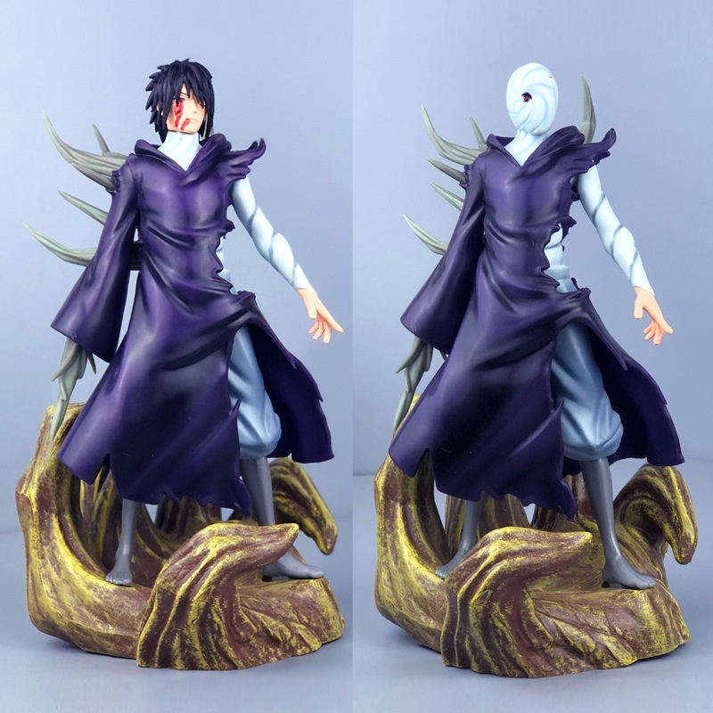 Mô Hình Zetsu Naruto Anime Nhân Vật Obito x Zetsu Siêu cao 25cm có 2 đầu thay thế có box đẹp trang trí bàn học