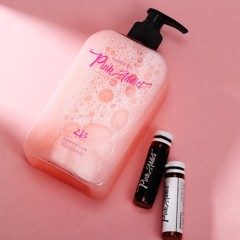 Sữa tắm nước hoa 𝐏𝐈𝐍𝐊 𝐀𝐃𝐃𝐈𝐂𝐓 sữa tắm tự pha DIY Perfume Shower Gel Hương thơm quyến rũ và bí ẩn Lưu hương ltận 8 tiếng