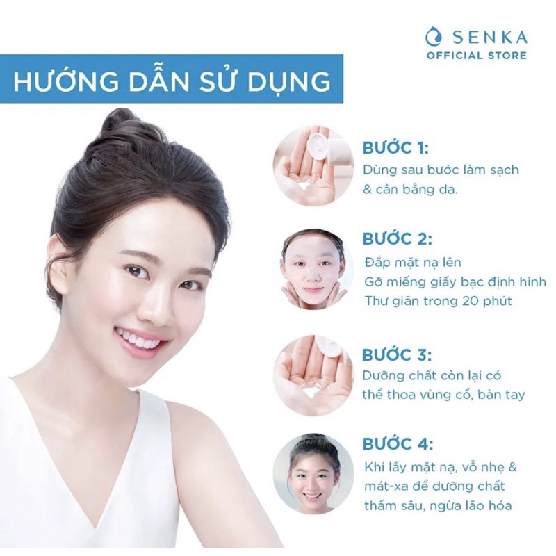 MẶT NẠ SENKA PERFECT AQUA 23G