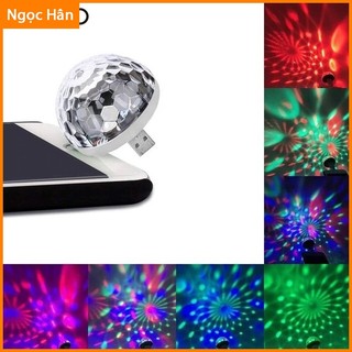 Đèn Led 7 Màu Vũ Trường Nguồn USB Chớp Nháy Theo Nhạc ngochanshop