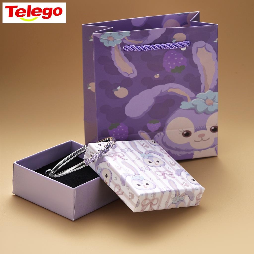 Stella Lou Vòng Tay Bạc 925 Hình Thỏ Stella Có Thể Điều Chỉnh Kích Thước Chất Lượng Cao