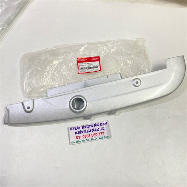 Hộp xích dưới Future 1, Wave Alpha Gầy , Alpha đời đầu 100 Màu Bạc Zin Honda - 40520KFL890ZA