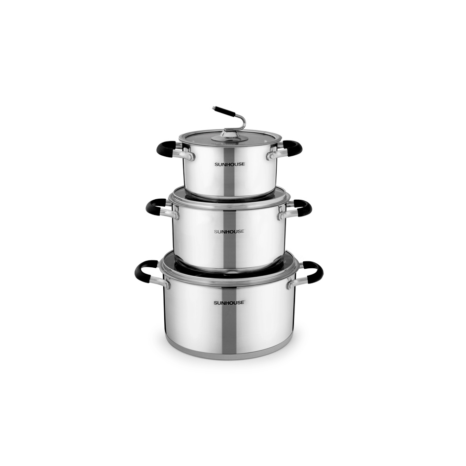 Bộ nồi inox 5 đáy SUNHOUSE SH891