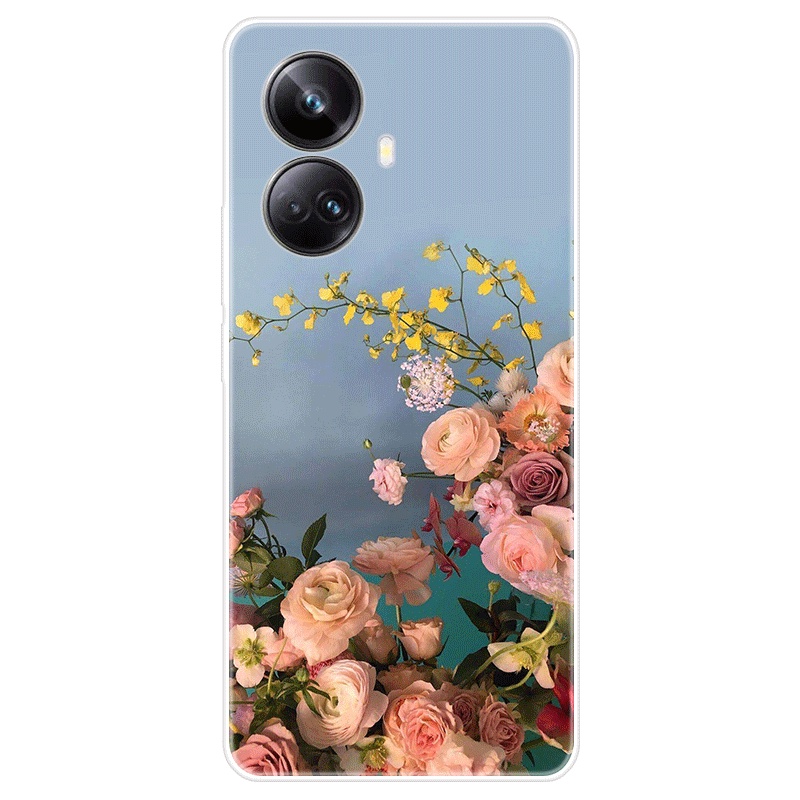 Ốp Điện Thoại TPU Dẻo Họa Tiết Hoạt Hình Dễ Thương Cho Realme 10 Pro + Realme 10Pro Plus