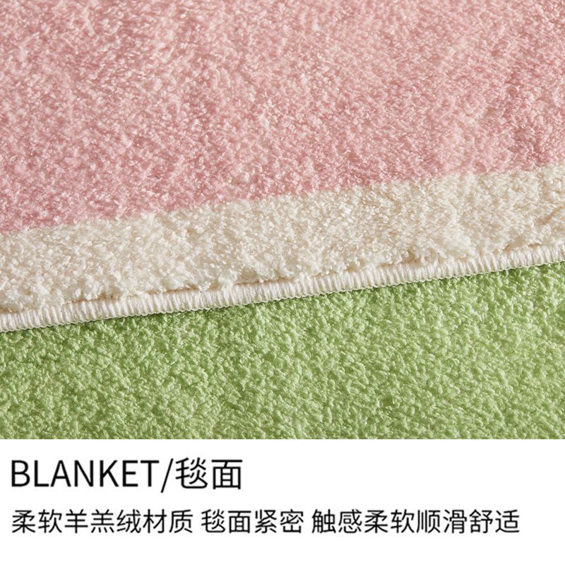 Thảm Trải Sàn Phòng Khách / Phòng Ngủ Chống Trượt Họa Tiết Hoa Xinh Xắn