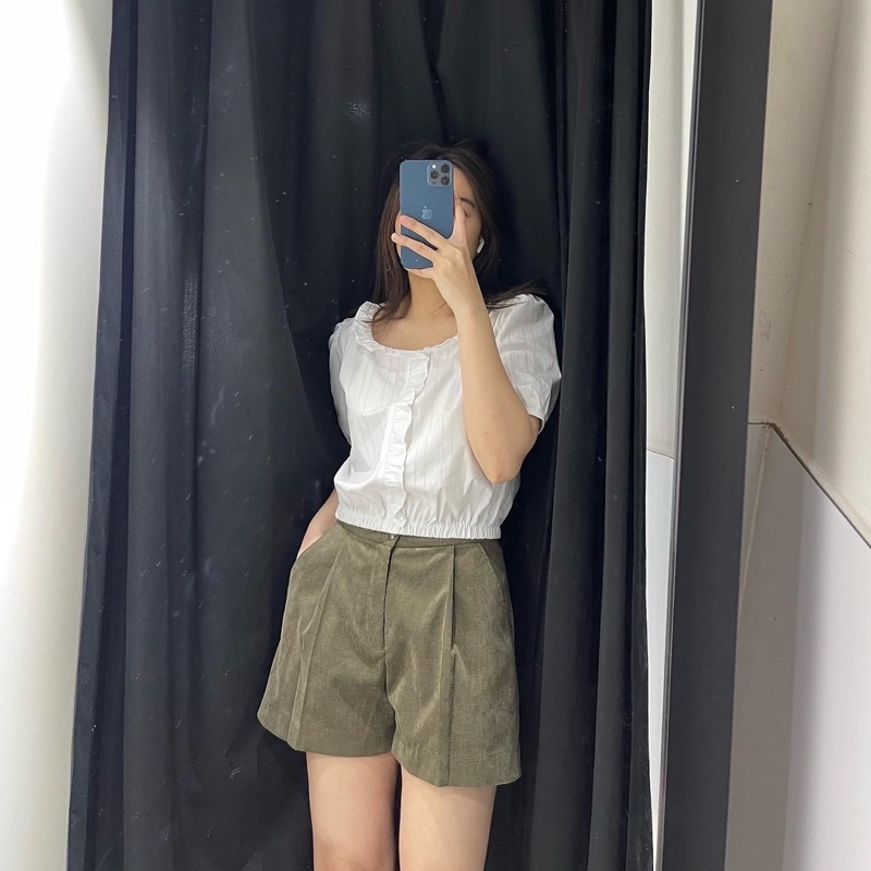 QUẦN SHORT KAKI NHUNG