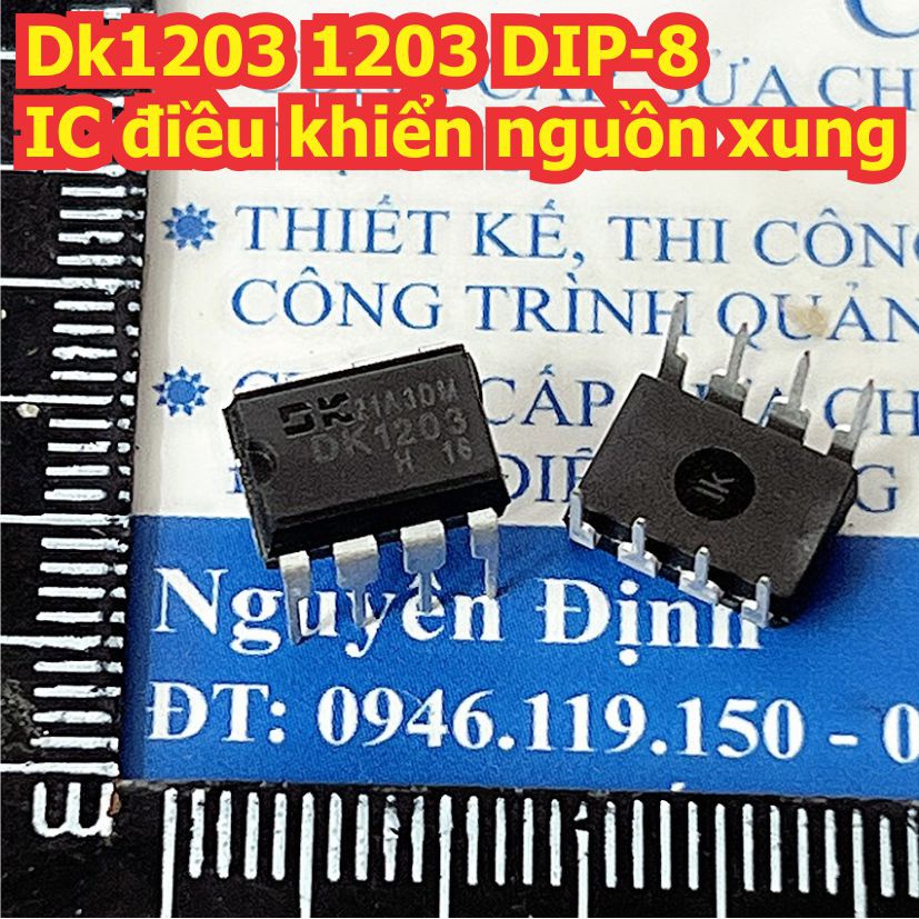 Combo 5 con DK1203 KD124 DK125 DK112 DK106 1203 125 124 112 106 DIP-8 IC điều khiển nguon xung kde8850