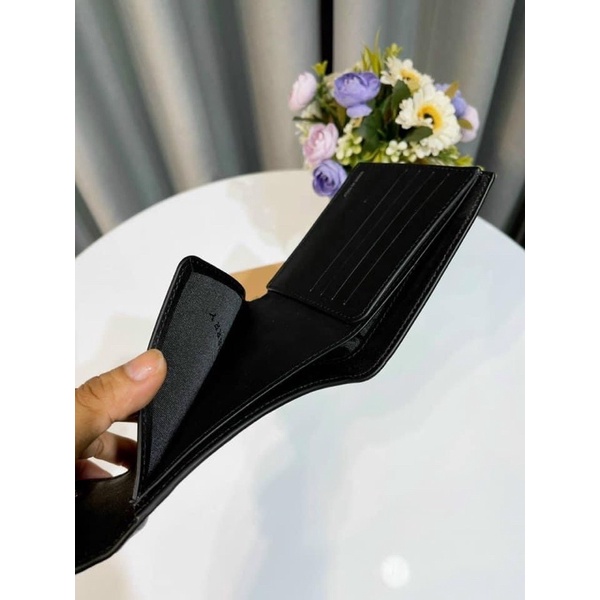 ❤️RẺ NHẤT SHOPEE❤️VÍ NAM B CHẤT DA ĐEN