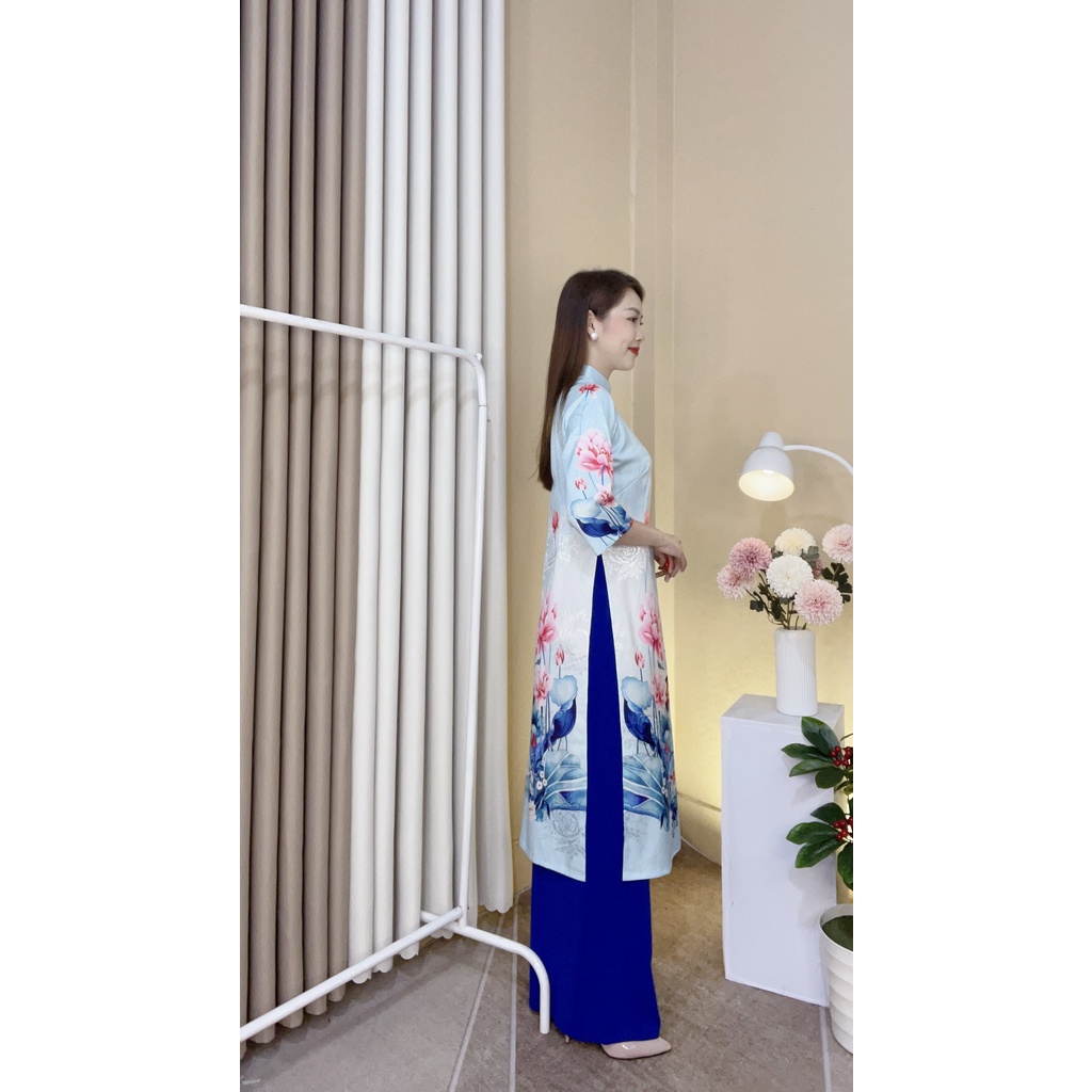 💕Siêu phẩm áo dài cách tân 2 tà cao cấp đẹp ảnh thật 100% hàng thiết kế giá sỉ😍