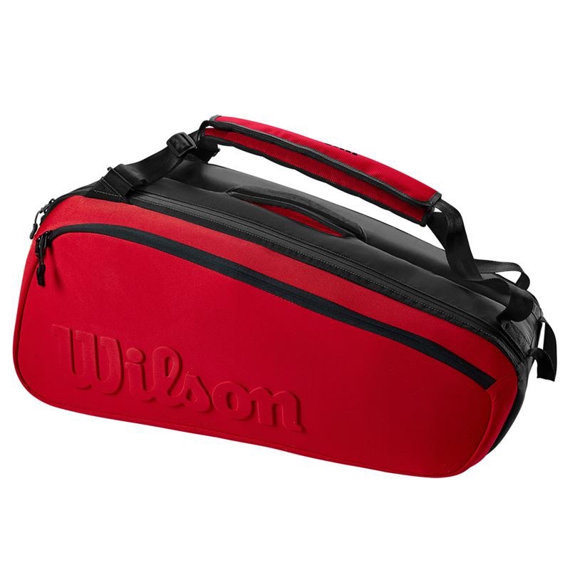 TÚI TENNIS WILSON CLASH V2 SUPER TOUR 9 PACK (WR8016401001)