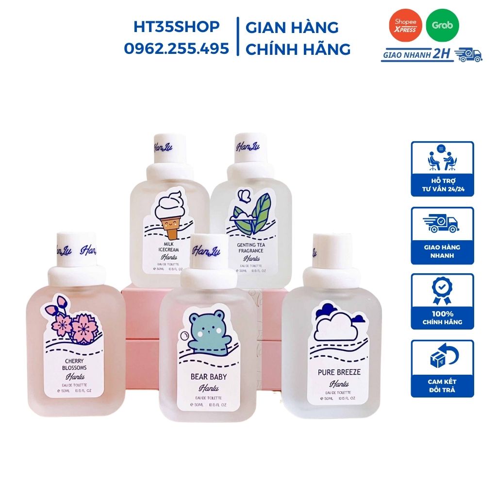Nước Hoa HanLu Mẫu Mới Nhất, Xịt Thơm Body HanLu Bear BaBy Hương Nhẹ Nhàng Quyến Rũ HT35SHOP | BigBuy360 - bigbuy360.vn