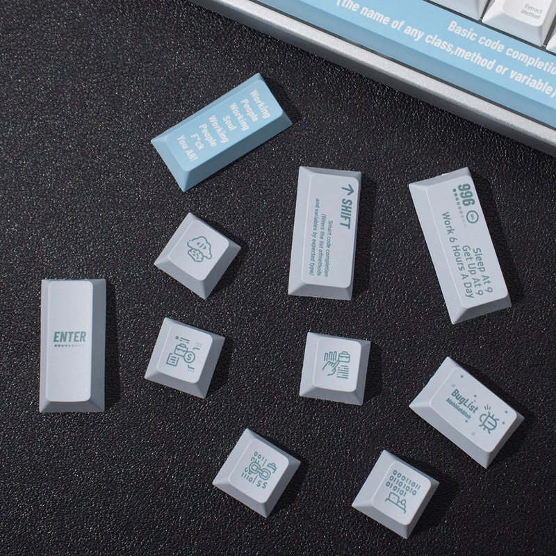 Nút Bàn Phím 143 Phím GMK PBT Dành Cho Mx Switches