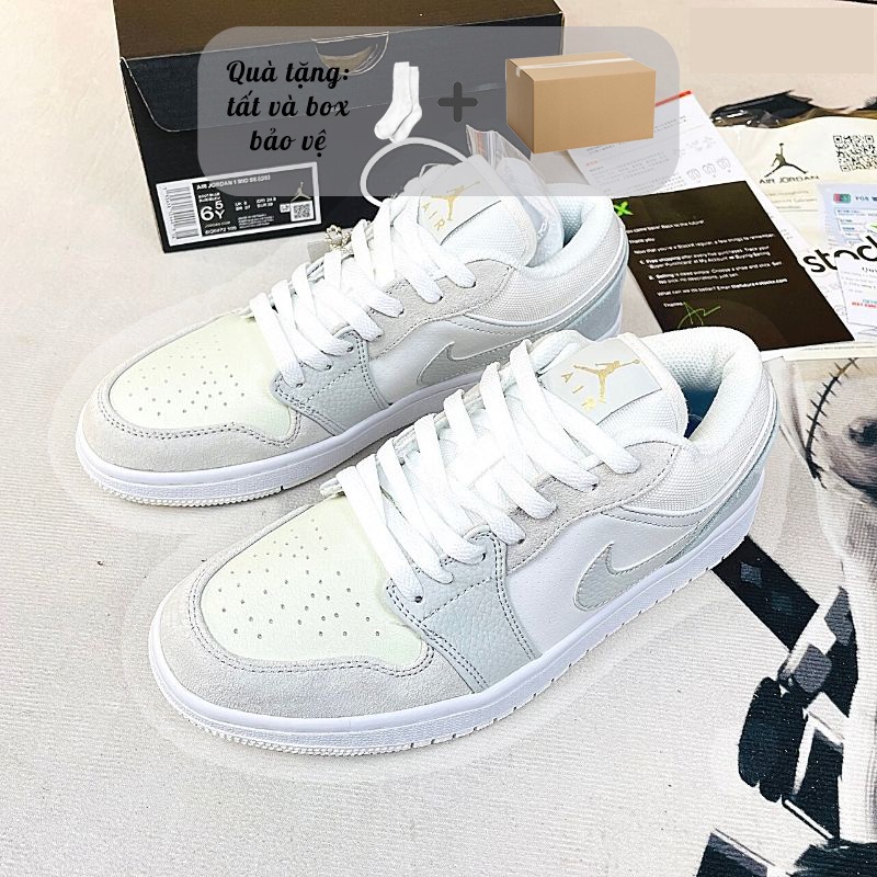 Giày_Nike Air Jordan Paris "low",Sneakers JD Paris cổ thấp Full Bill&Box