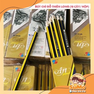 Bút chì gỗ thiên long gp-04 hb có tẩy
