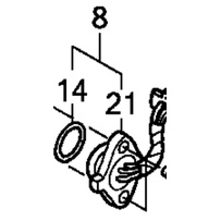 ron báo số (số 14) xe future neo future x future 2 hàng chính hãng 91305KPH900