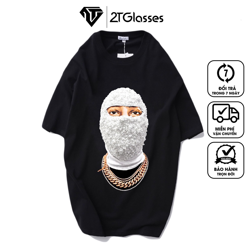 Áo thun nam cổ tròn basic 2TGlass thời trang cao cấp - in hình diamondboy siêu chất tay ngắn vải cotton co giãn AO30-D