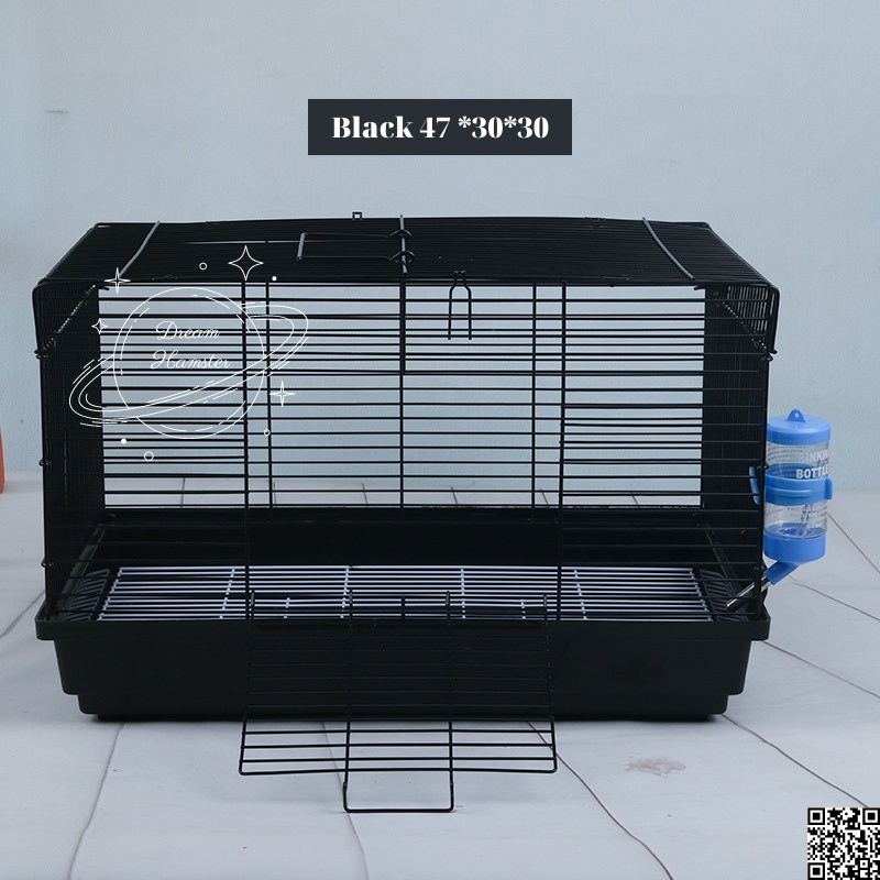 Lồng đại đơn 47*30*30 kèm khung lưới đáy(cao 2cm) cho thỏ con, bọ, sóc (Không kèm bình nước và phụ kiện khác) ...