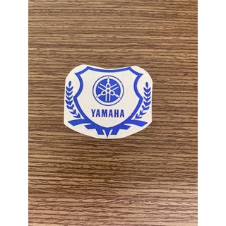 Tem Logo Yamaha nhôm màu xanh dương