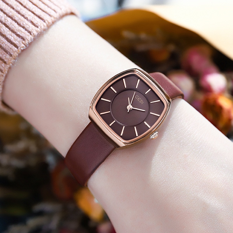 Đồng hồ nữ phong cách Hàn Quốc thời trang Giá Rẻ Tinh tế cao cấp tay đồ trang sức vàng vàng hồng bạc quà sinh nhật Chính Hãng xanh lá cây trắng đen tròn vuông Đẹp Đẳng Cấp ưa nhìn Cao Cấp xinh đẹp cổ trắng phù hợp với quần áo dây da Đai thép