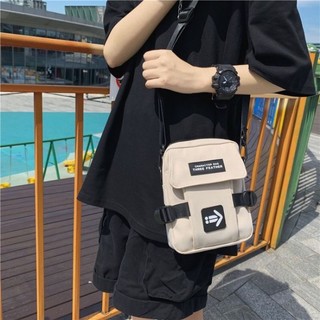 Túi đeo chéo mũi tên ulzzang da bóng