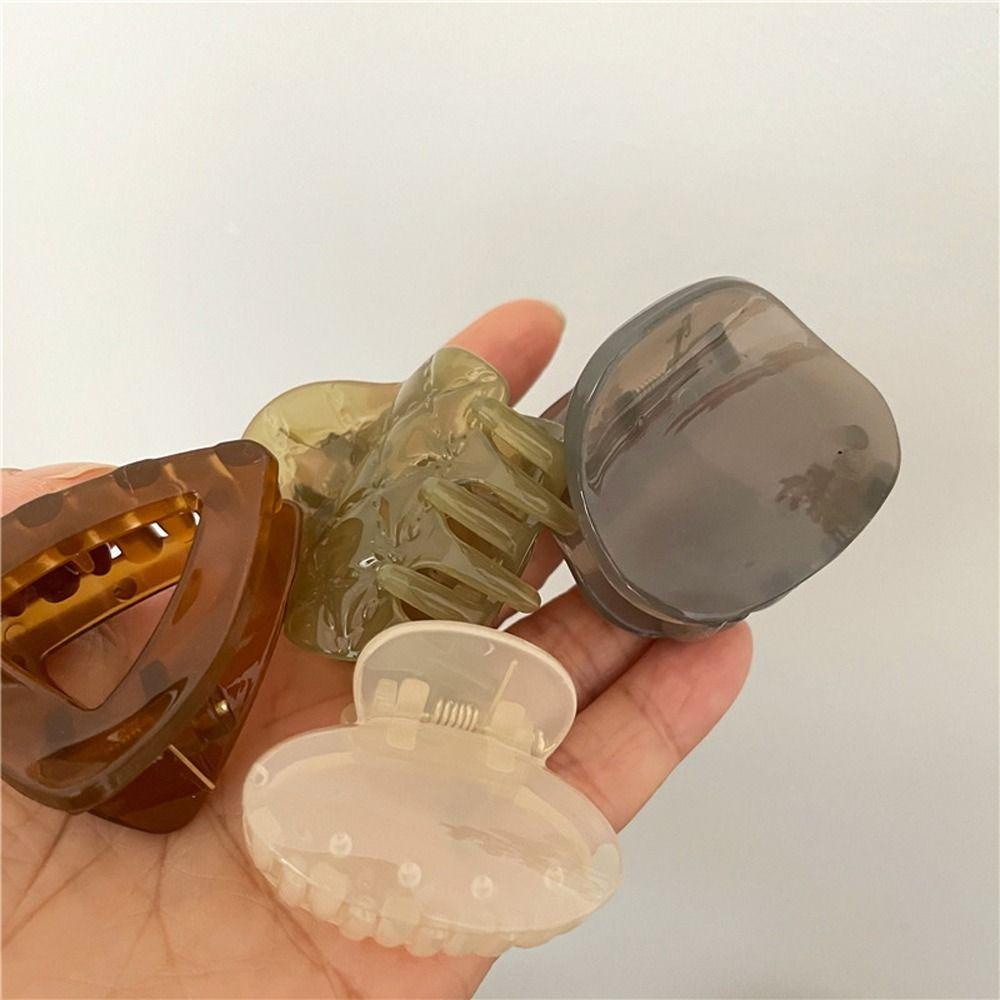 Kẹp Tóc Hình Cá Mập / Oval Nhỏ Nhắn Thời Trang Dự Tiệc Dành Cho Nữ BACK2LIFE