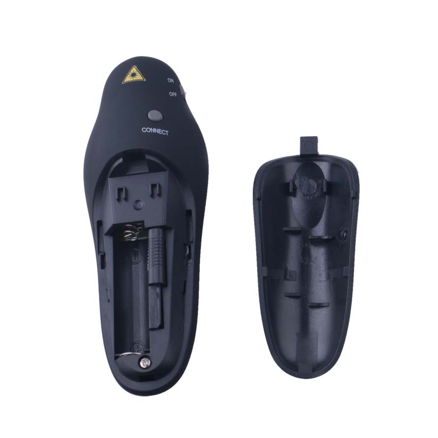 Bút Thuyết Trình Không Dây 2.4GHz Cổng USB Có Đèn Đỏ Điều Khiển Từ Xa