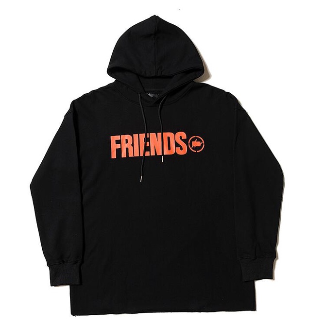Vlone Áo hoodie Vải cotton In Họa Tiết Thời Trang Cho Nam Và Nữ