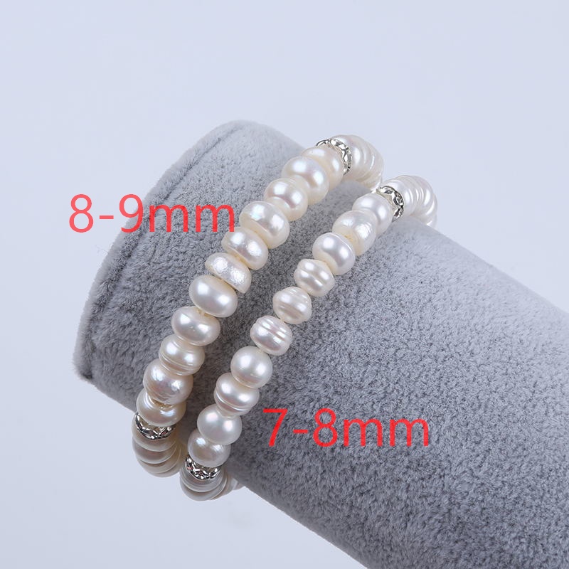 Vòng Tay Ngọc Trai Màu Trắng 7-8mm 8-9mm
