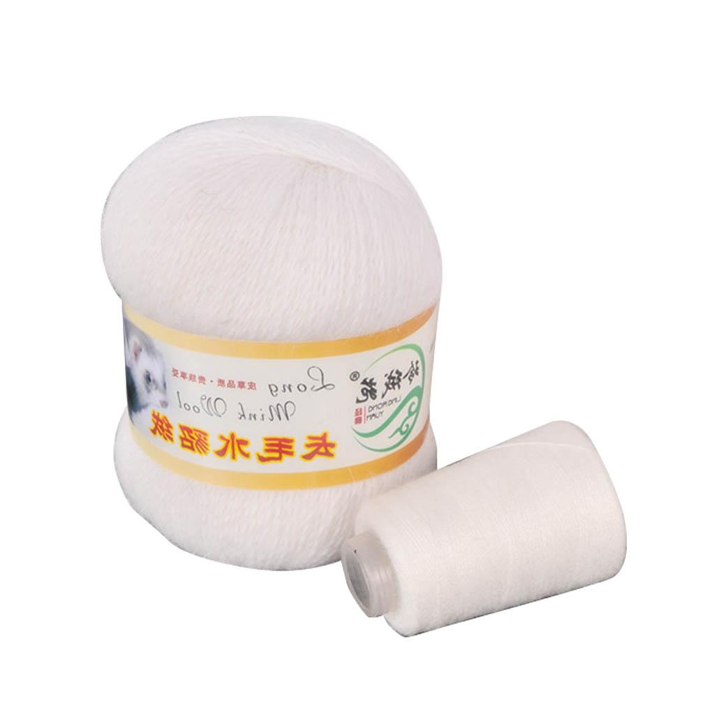 Set 2 Cuộn Len Đan Thủ Công 50g + 20g