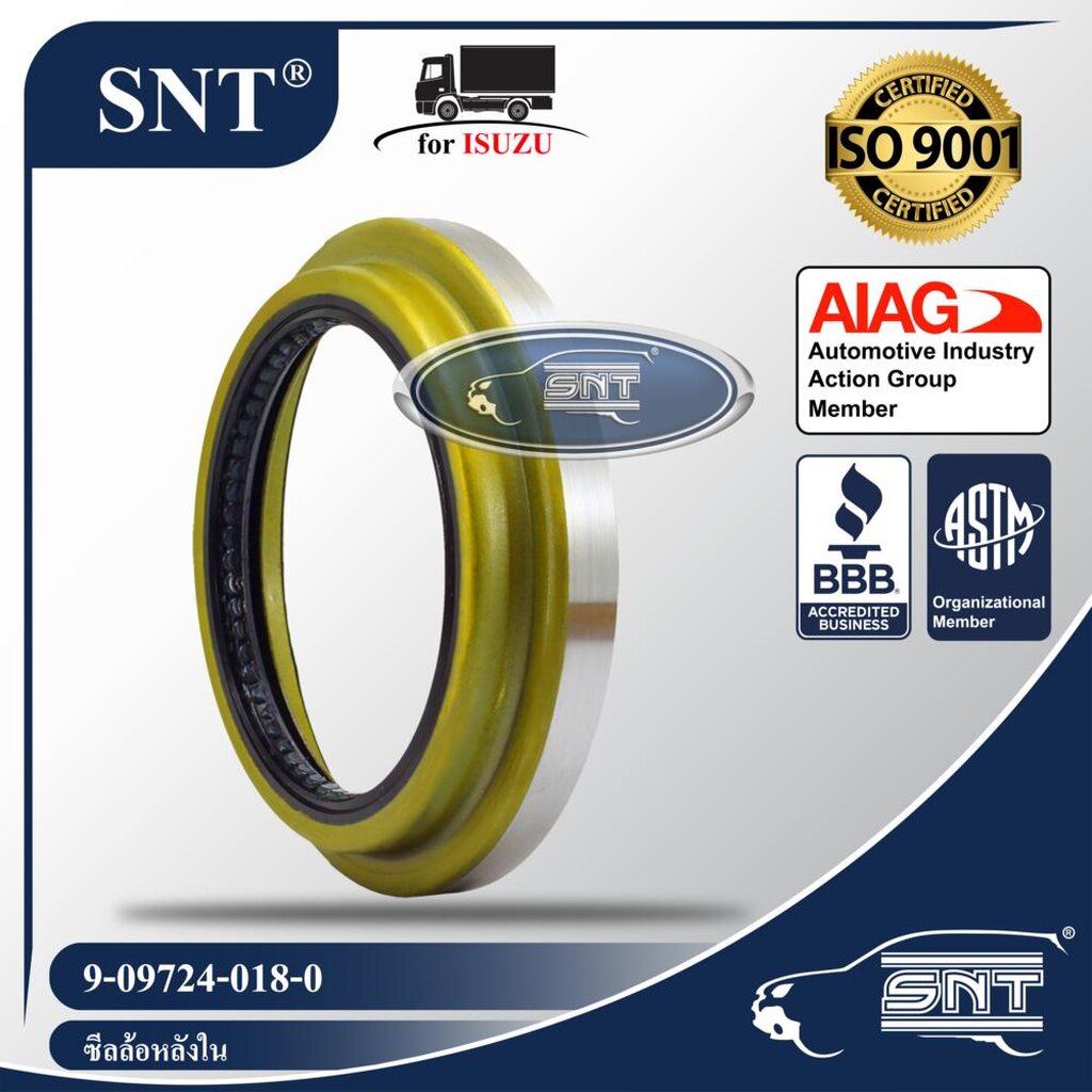 Con dấu bánh sau SNT Oil-ISSUZU Model KS ELF NPR P / N 9-09724-018-0 9097240180