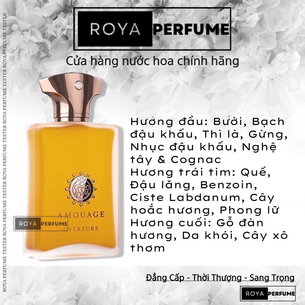 -𝑹𝑶𝑱𝑨- Nước Hoa Amouage Overture Men -𝑹𝑶𝑱𝑨-