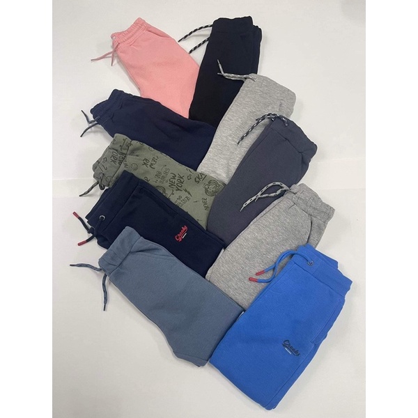 Quần nỉ bông xuất dư Cambodia xịn xò cho bé trai, bé gái size 3-12y