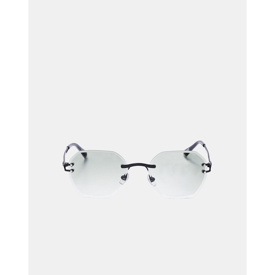 Mắt Kính Nữ Thời Trang JUNO Polygon Trendy Gọng Kim Loại MK112