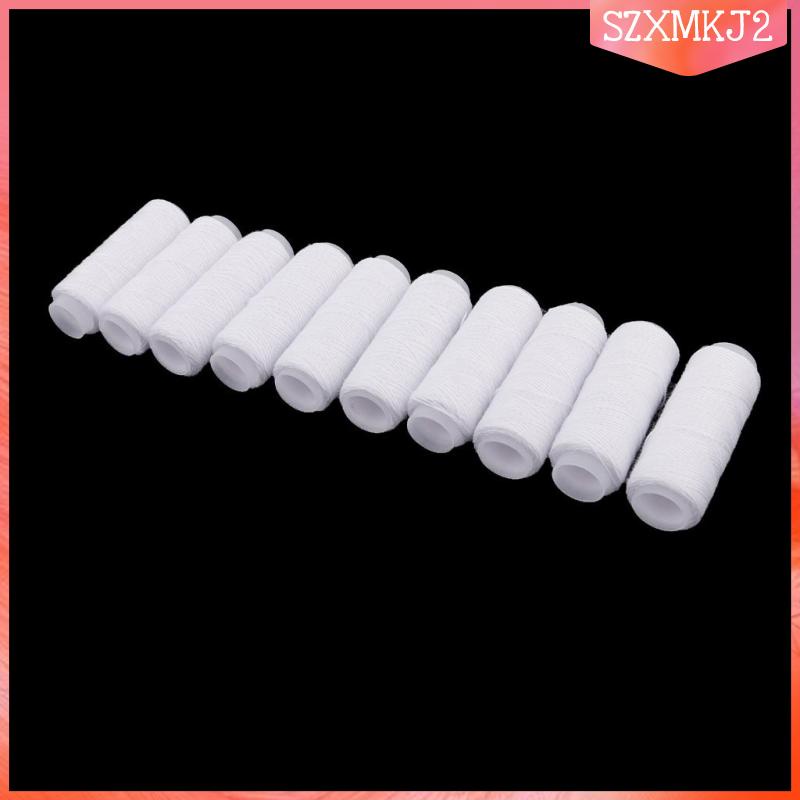 [szxmkj2] 10 Cuộn Chỉ May Đồ Da / Máy May Tay / Máy May