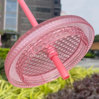 [Chính hãng] Ly Starbucks Studded Soft Touch Pink 710ml