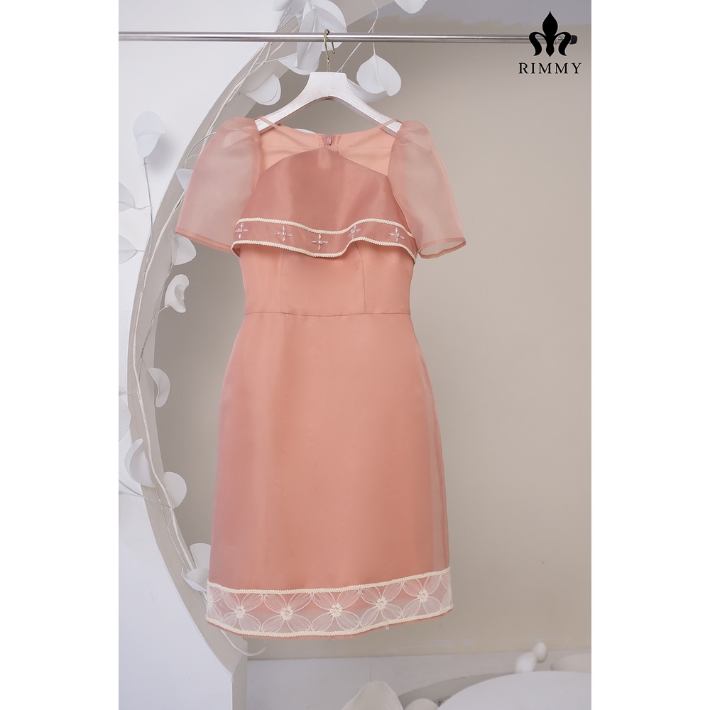 Đầm dự tiêc Kaylin Dress Rimmy thiết kế cổ cách điệu phối dây thanh thoát