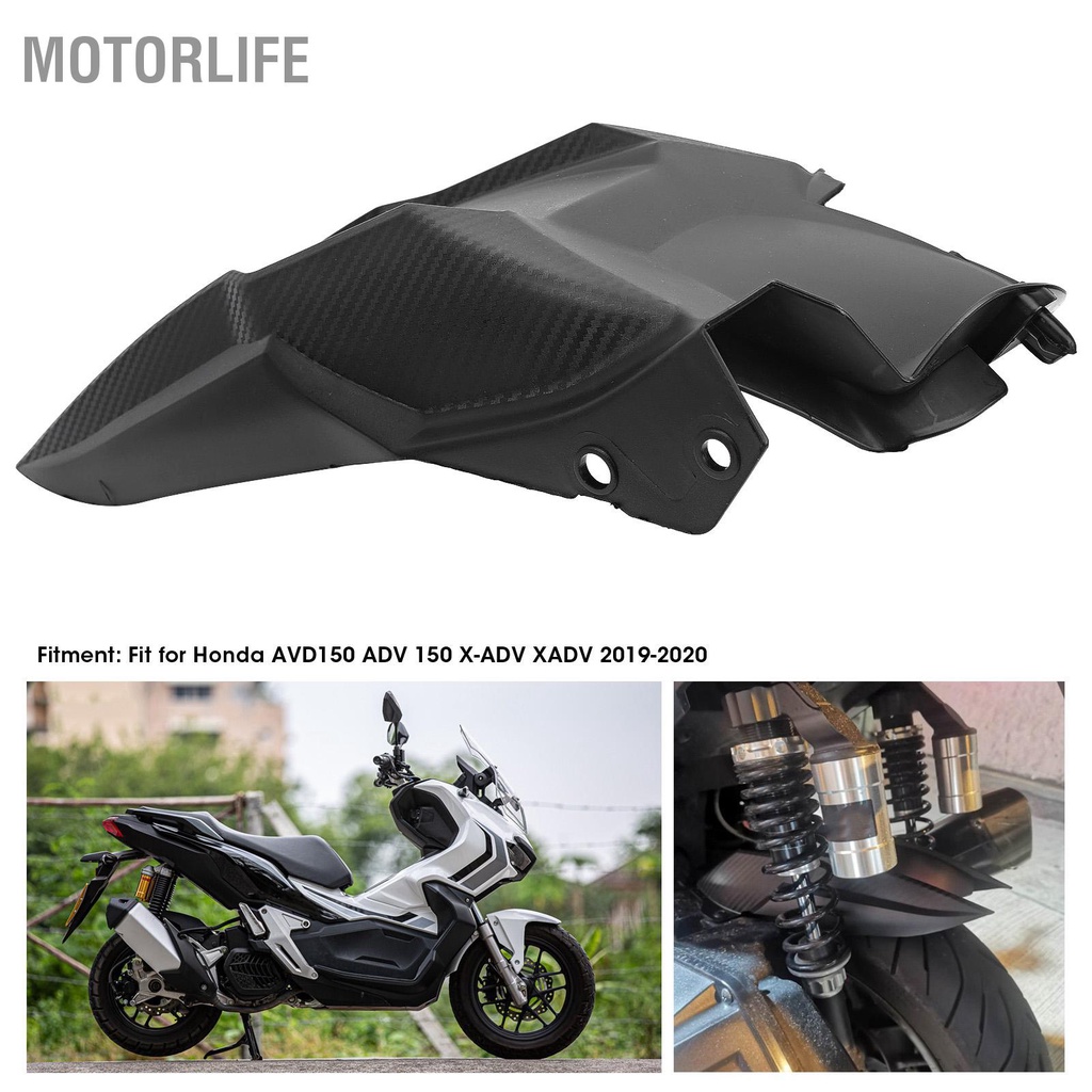 Motorlife Xe Máy Phía Sau Fender Bánh Chắn Bùn Bắn Vệ Phù Hợp Cho Honda AVD150 XADV X-ADV 150 19‑20