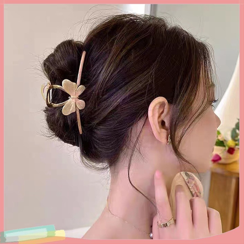 Kẹp Tóc Nữ Hợp Kim Trang Trí Hình Bướm Dễ Thương