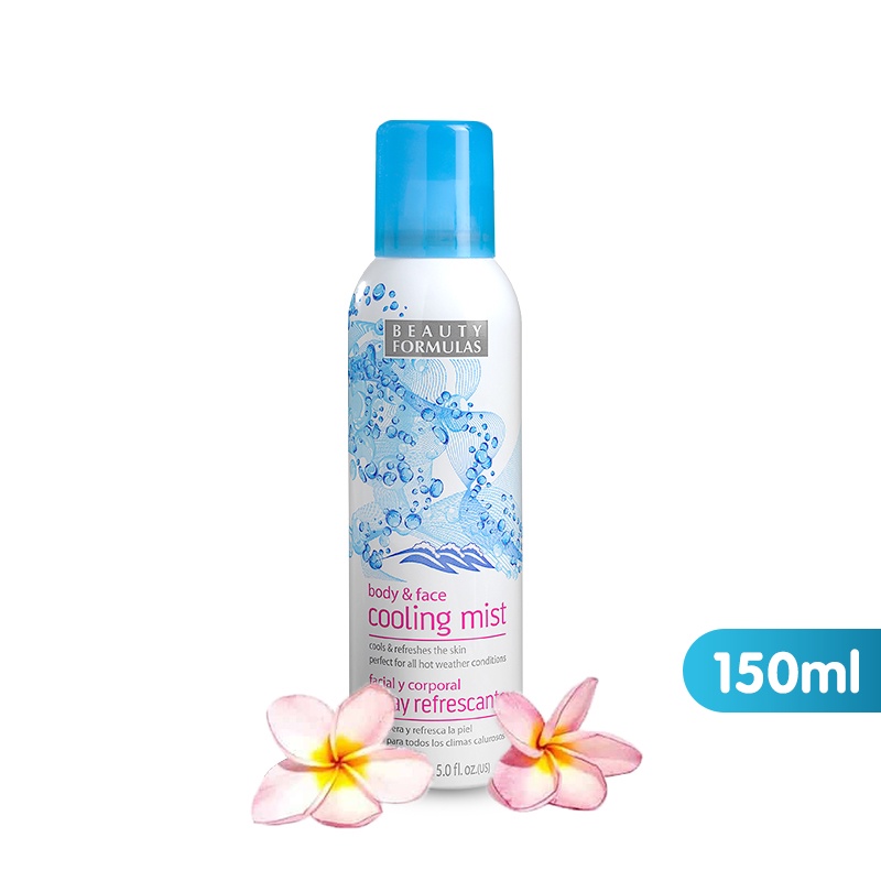 Xịt khoáng làm mát da Beauty Formulas Body & Face Cooling Mist 150ml