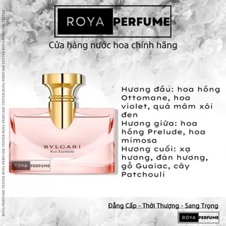 -𝑹𝑶𝑱𝑨- Nước hoa nữ Bvlgari Rose Essentielle EDP  -𝑹𝑶𝑱𝑨-