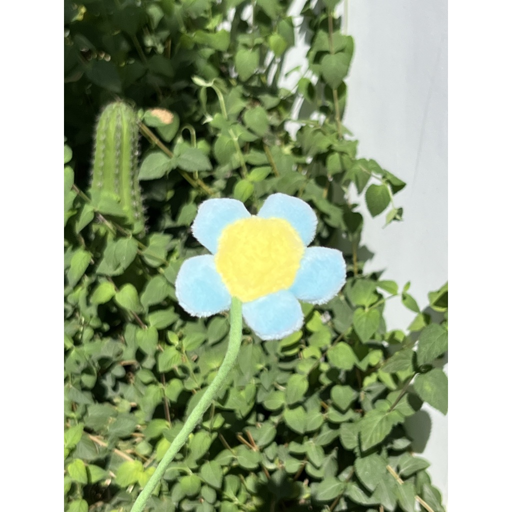 Hoa 5 Cánh Dễ Thương, thân 30cm - gấu bông đình may