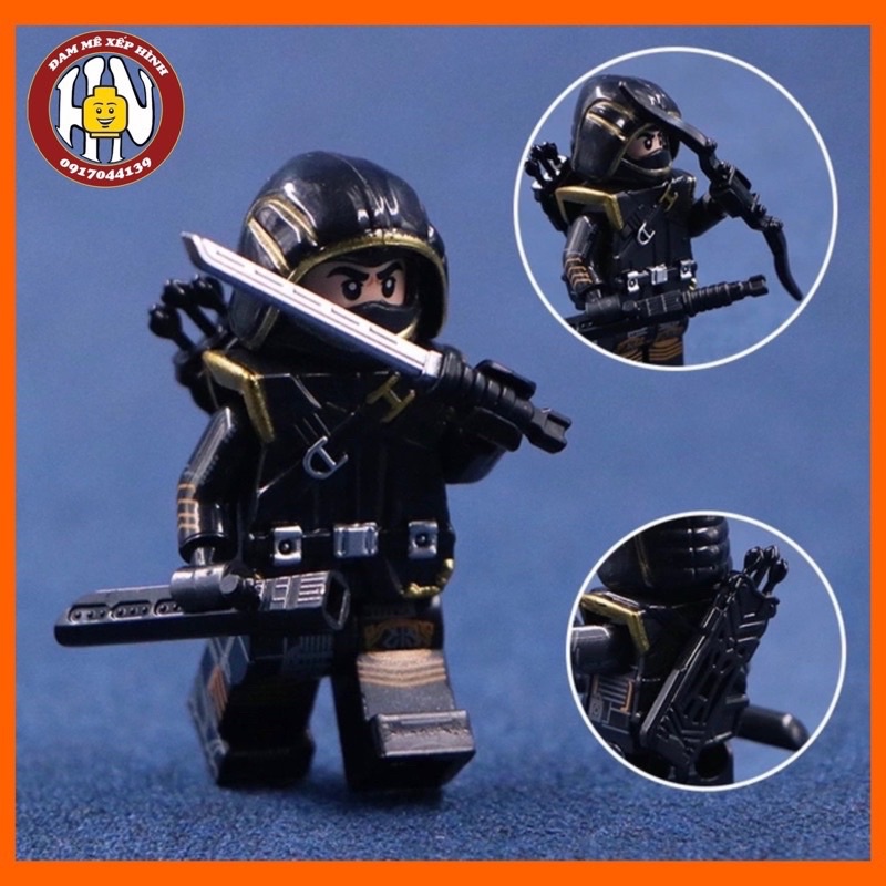 Đồ chơi minifigures - Ronin endgame - Hawkeye - marvel - Suit cao cấp - Ảnh thật - Sát thủ !