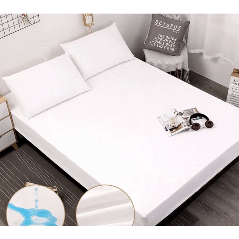 Vải Lót Khổ Lớn 2m4 - Kate Poly Trắng Tinh - Không Co Giãn - Làm Vải Lót - Drap Giường Vỏ Gối