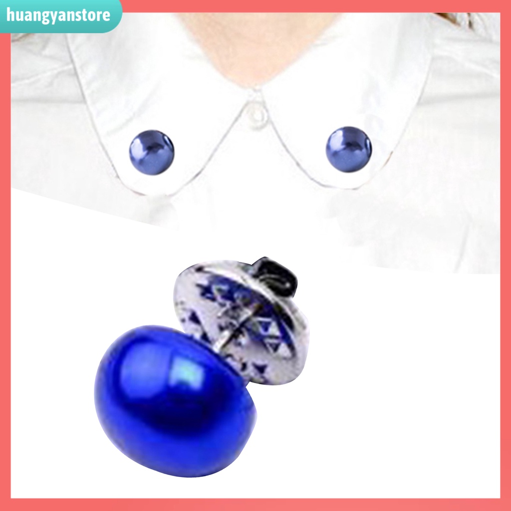 HY/ Ghim cài áo hình ngọc trai giả thời trang sang trọng cho nữ